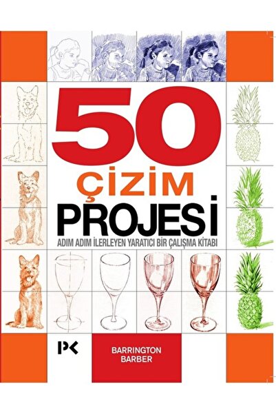 Profil Kitap 50 Çizim Projesi Çizim Kitabı Barrington Barber
