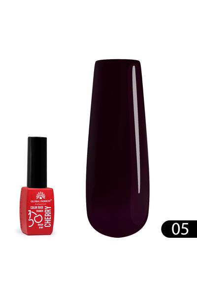 global fashion Baza Rubber Χρώμα Κεράσι 8 ml, 05