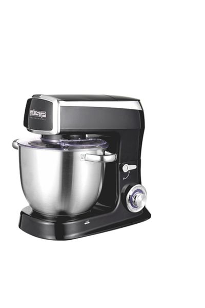 DSP Mixer Electric cu bol din inox, Negru, 8L, KM3051B