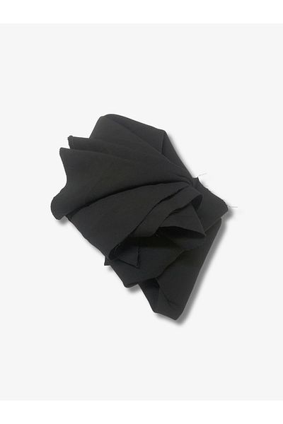 Yiğit Kumaş Trousers Flexible Buckle Fabric, Piece 220X140 cm Black