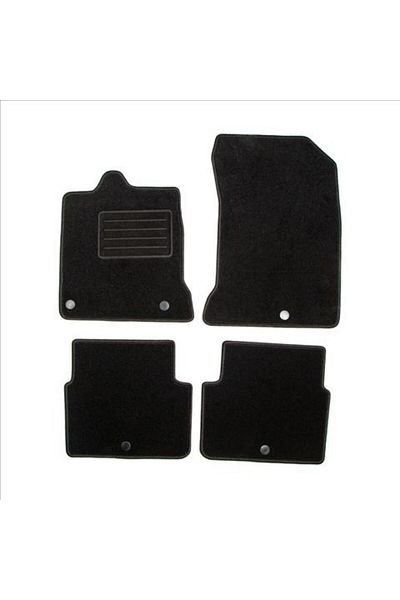 PETEX Rex carpet mat set, graphite color, for Renault Latitude 2011-