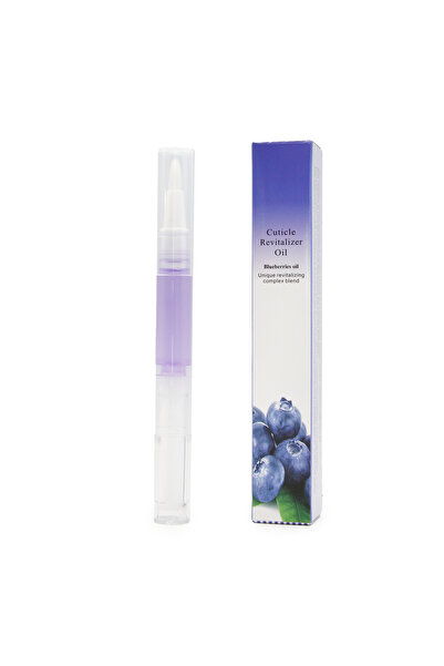 global fashion Ulei de cuticulă, tip stilou 8 ml, aromă Blueberries