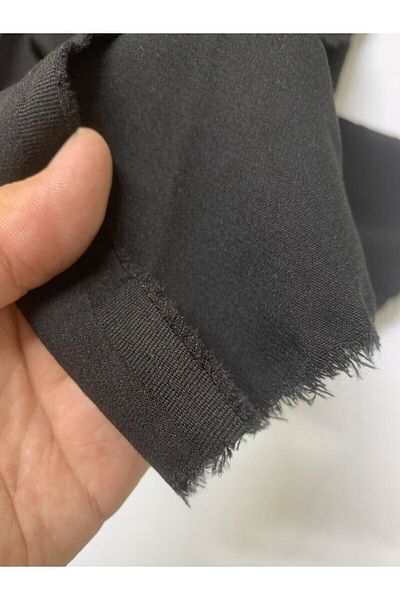 Yiğit Kumaş Trousers Flexible Buckle Fabric, Piece 100X140 cm Black