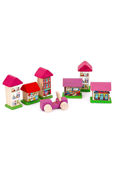 BALATOYZ Wood - Miniature City Set