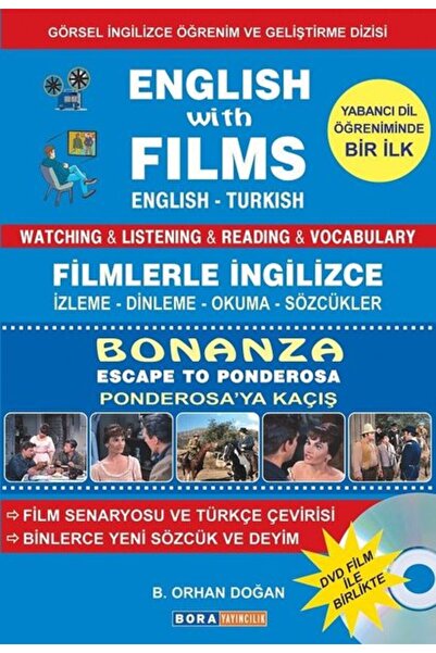 Bora Yayıncılık English with Films Bonanza-Escape to Panderosa-Dvd Film ile B...