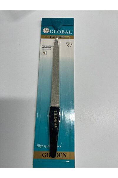 global fashion Μεταλλική λίμα νυχιών Global Fashion G-111, μαύρη