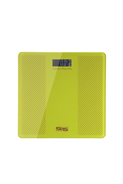 DSP Cântar personal, 180 kg, afișaj LCD, KD7022, galben