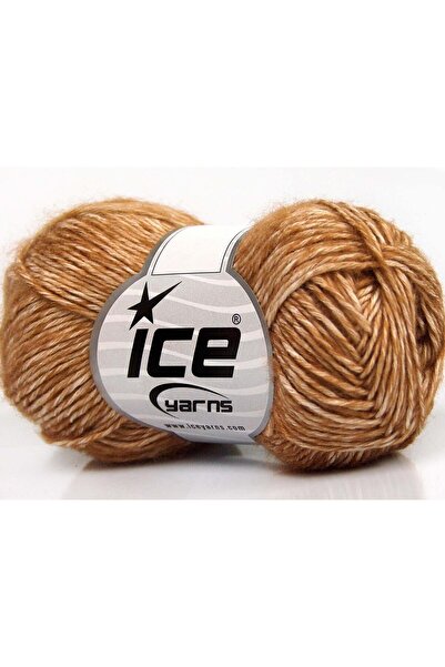 Ice yarns 8x50 جرام. خيوط دنيم أكريليك، خيوط قطنية ذهبية صيفية، قطن