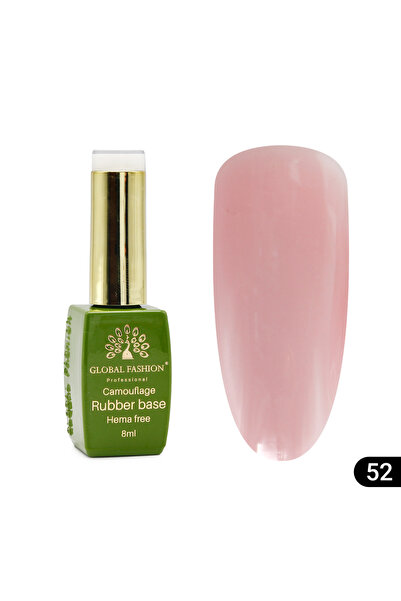 global fashion Set de 3 unități: Bază de unghii Camouflage, fără Hema, 8 ml 52