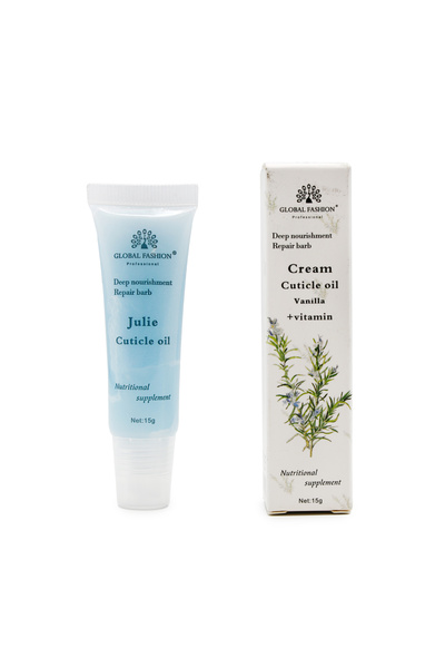 global fashion Cremă hidratantă pentru cuticule, 15 g, vanilla