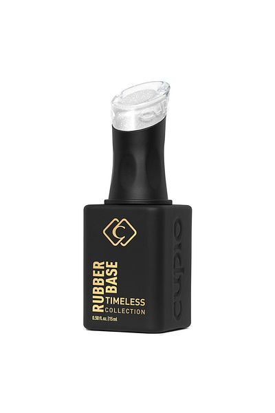 Cupio Nadčasová kolekcia Rubber Base - matný trblietavý odtieň 15ml