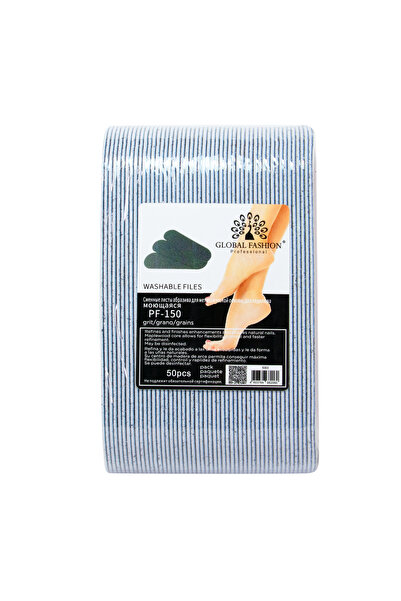 global fashion Set 50 capete rezerva pentru pila calcaie, granulatie 150, Glo...