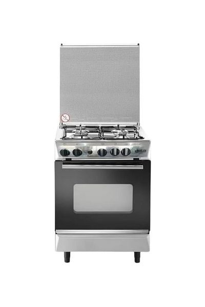 raslantı Ruslan Gas Oven, 4 Burners, 60 x 60 cm, Silver, Steel, Full Protection - 2604R