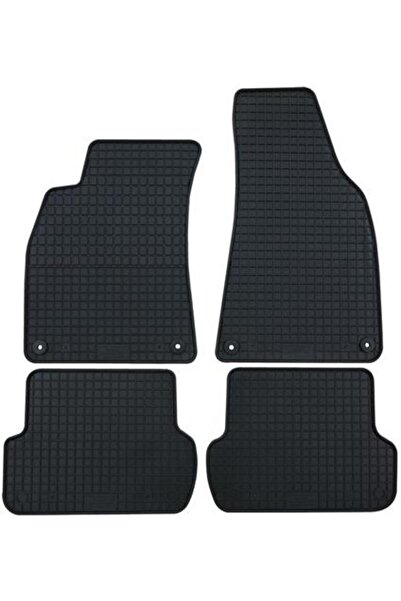 PETEX Set 4 covorașe auto din cauciuc 13010PX, negre, compatibile cu Audi A4 ...