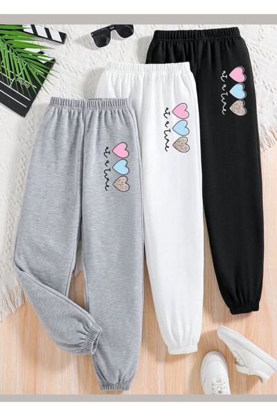 VESTIR BIEN 3-Piece Girls' Tracksuit Winter
