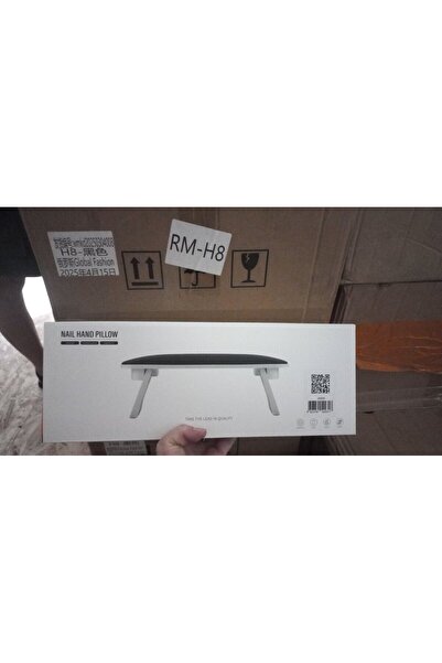 global fashion Στήριγμα χεριών για μανικιούρ, πτυσσόμενα πόδια, μαύρο χρώμα