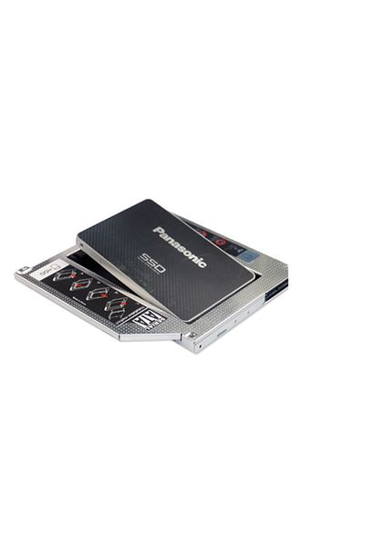 Bogadini Universal HDD/SSD Enclosure 2.5" 12.7mm – SATA Interface, Aluminum, For Laptop CD/DVD Slot