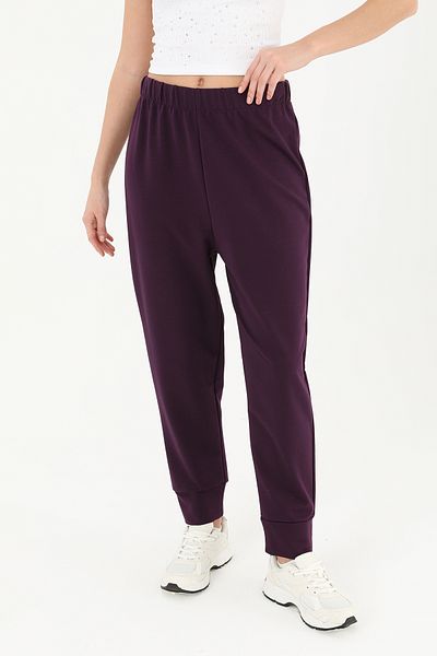 Modamorfo Women's Rib Detailed Sweatpants - 30189Pnt