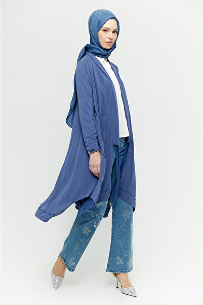 Setrms Kuşaklı Şal Yaka Salaş Hırka