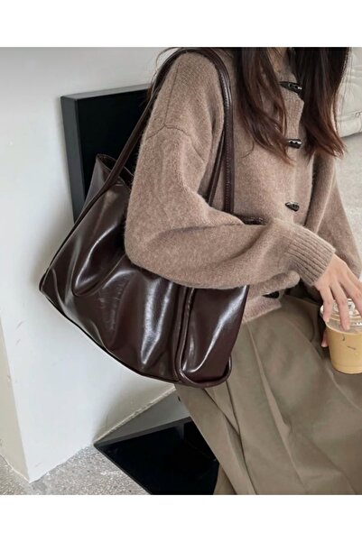 MYSTOBAG PANTRE MODEL FERMUARLI KADIN OMUZ VE KOL ÇANTASI