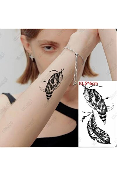 Be Best Unisex Yaprak Desen Geçici Dövme BE135