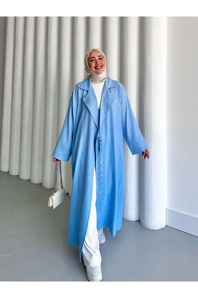 TANISA Siva Long Trench Coat Tns-4340