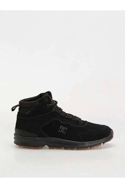 DC Shoes Anti Slip Wear Resistant Mid Top Outdoor Shoes Men's Black