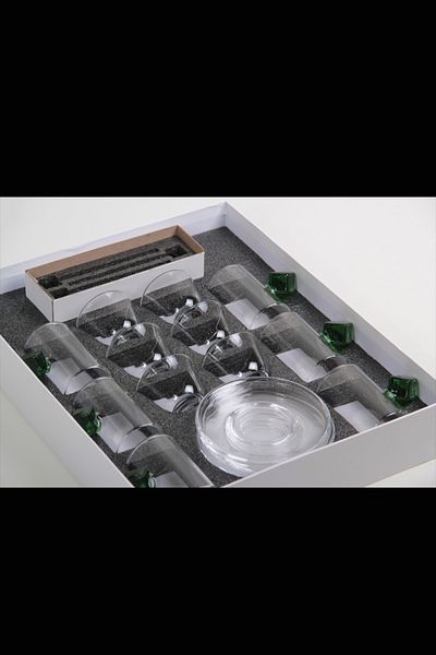Generic طقم فناجيل قهوة وكاسات شاي
