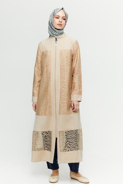 Setrms Fermuarlı Pardösü