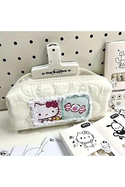 TATA CRAFT SANRIO KARAKTER TASARIMLI OKUL GEREÇ KIRTASİYE KOZMETİK ÇANTASI