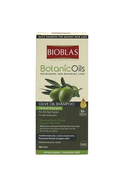 Bioblas SAMPON BOTANIC OILS 360ML OLIVE PAR USCAT