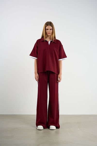 HANIQA Polo Neck Summer Sports Suit |   44-50 - 25220