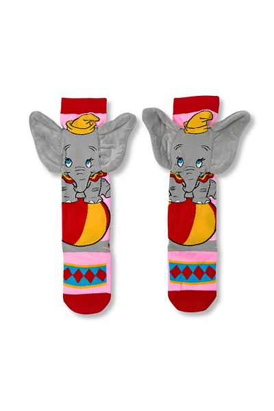 glitters Funky 3D High Socks for Kids & Teens – Fun Socks - Elephant