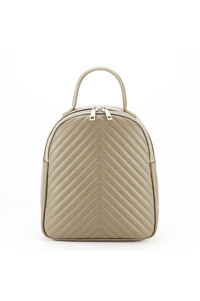 SOFILINE Genuine leather backpack 8955 121 Dark beige
