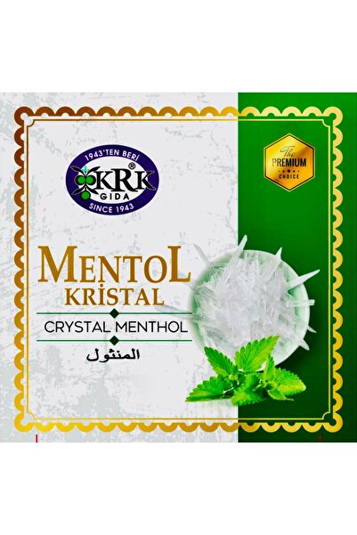 Krk Gıda MENTOL KRİSTAL 50Gr