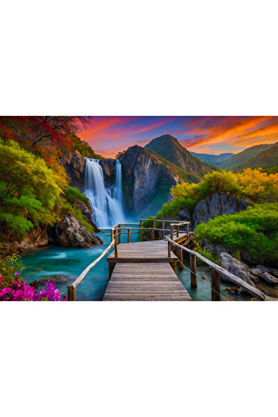 Aden DEKORATİF MANZARA KANVAS TABLO