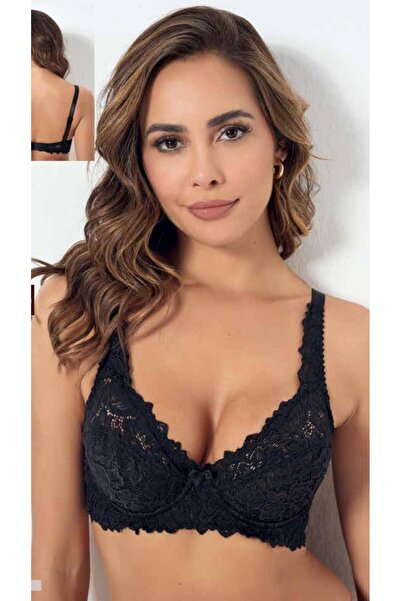 Berrak Dantel sütyen yarım süngerli