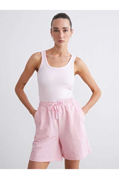 LC Waikiki Γυναικεία μπλούζα Özmarka New Season με λαιμόκοψη U