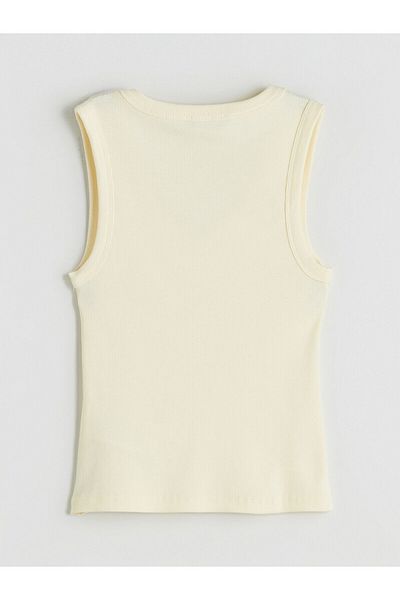 LC Waikiki V-Neck Ribbed Women's Athlete