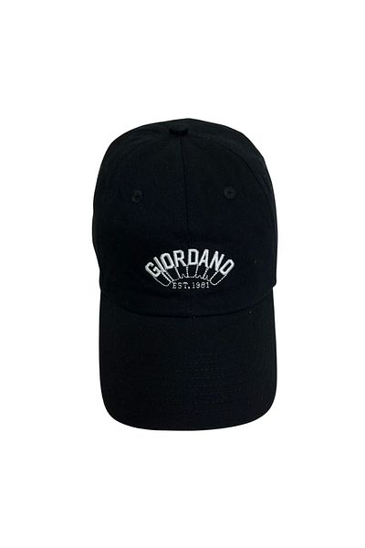 Giordano Cotton Twill Cap with Embroidery