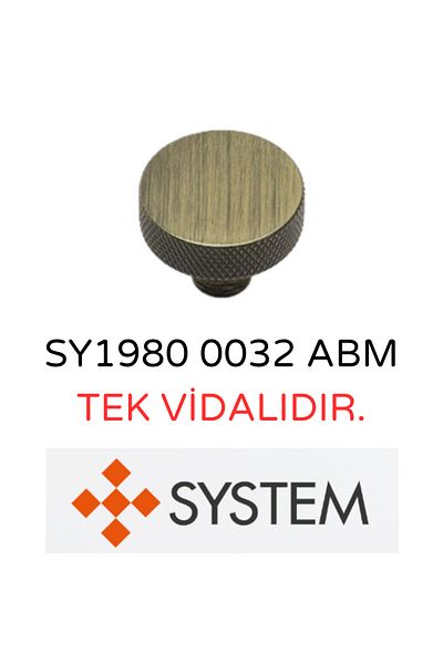 System Sy1980 0032 Abm Antique Yellow Color Modern Single Handle