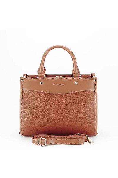 David Jones Paris Medium Bag 7007-4 12 Brown