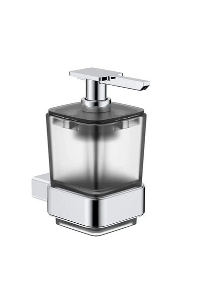 tradex Chrome Pressure Soap Dispenser from +TS