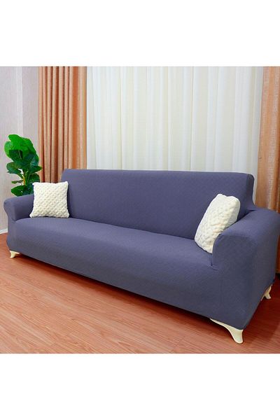 elgeyar Husa de canapea din 3 piese Jacquard Model Coș - Antracit