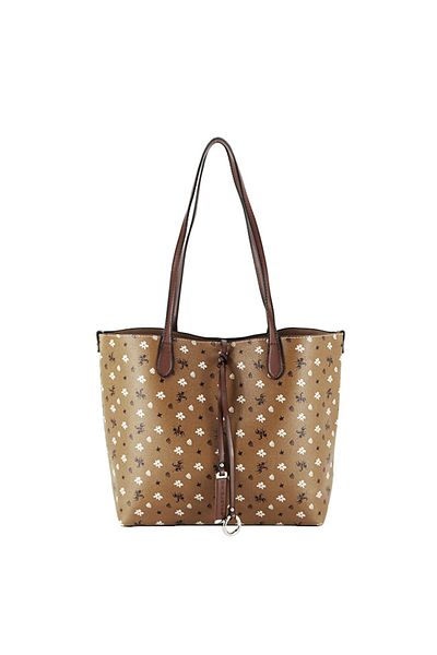 David Jones large brown bag with removable pouch, 6534A-2 12