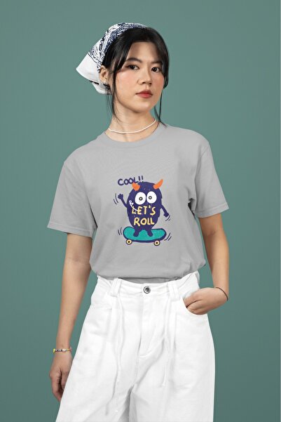 ArtYus TRIOCĂ CU MÂNĂ SCURTĂ CU Gât rotund, cu imprimeu prin transfer, COOL L...