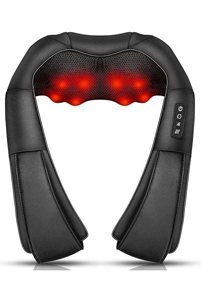 Al Rayyan Sports Neck Massage Device with Heat, Shiatsu Neck and Back Massager