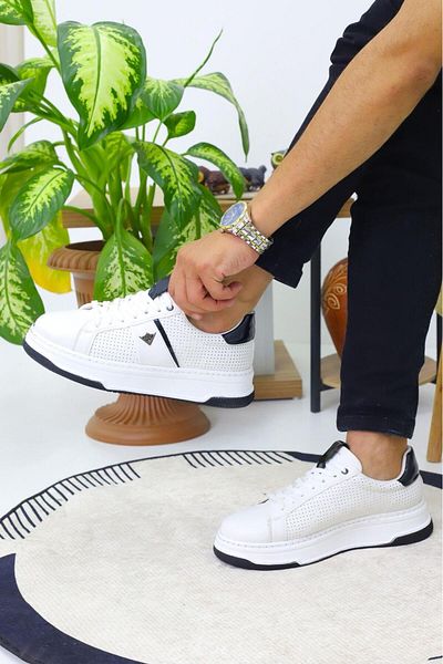 TAZELER.SHOES Men's Shoes New Season Daily Comfortable Stitched Orthopedic Sole Walking