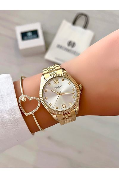 Homies Women's Wristwatch - Original Product - Bracelet Gift - 3 ATM Waterproof