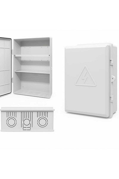 SIMAT ALHADITHA Heat and moisture resistant plastic electrical distribution box